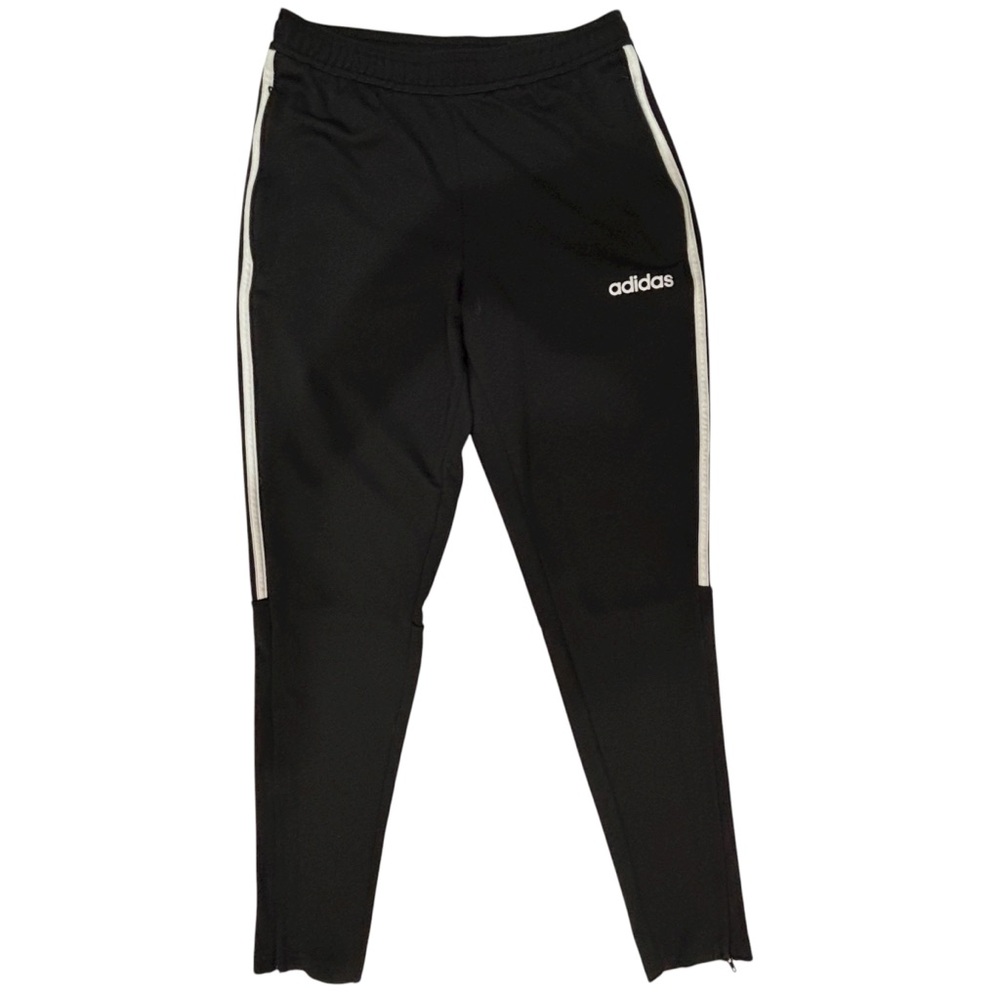 adidas aero ready track pants lounge jogger pants leg zippers Sm